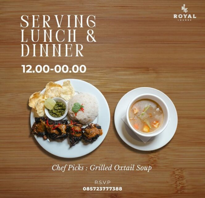 
					Royal Lounge Kini Hadir dengan Wajah Baru: Tempat Nongkrong Elegan dan Ramah Keluarga