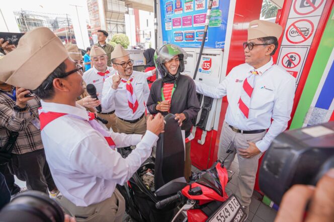 
					Pertamina Patra Niaga Hadiahkan Promo Kemerdekaan dan Aktivasi Sapa Pelanggan SPBU