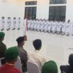 Pengukuhan paskibraka Toraja Utara
