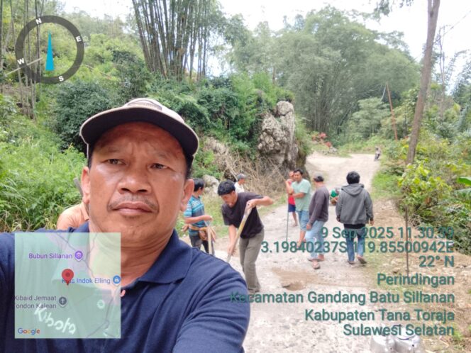 
					Swadaya Masyarakat di Tana Toraja Perbaiki Jalan Rusak yang Terlantar 20 Tahun