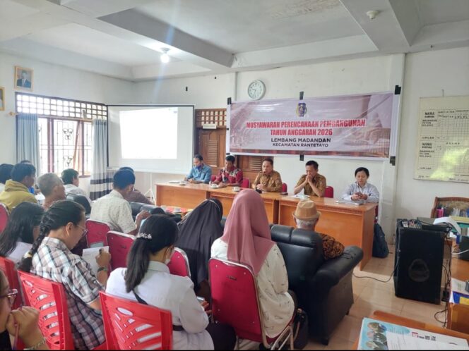 
					Lembang Madandan Tetapkan RKPDes 2026, Prioritaskan Pembangunan Infrastruktur Jalan