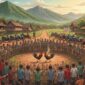 Ilustrasi judi sabung ayam