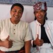 Foto: Dr. Kristian H.P Lambe bersama Tokoh adat Sam Barumbun