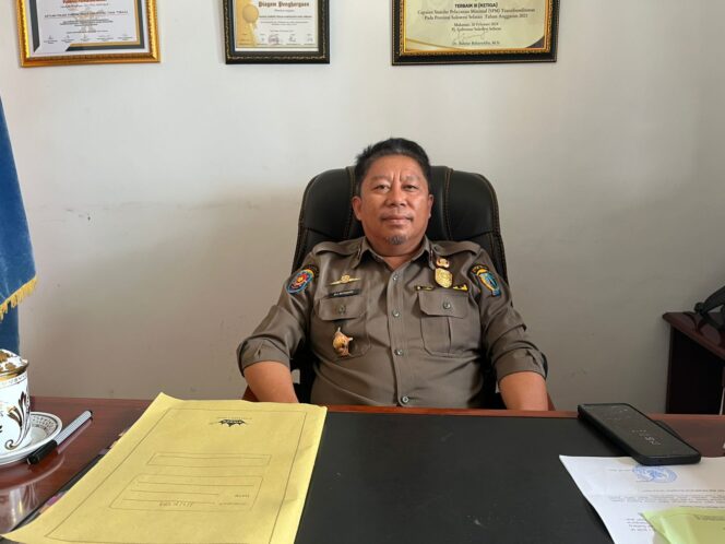 
					Kasat Pol PP Tator Atensi Aset Pemda di Pasar Makale yang Diduga Alih Fungsi dari Warung Makan Menjadi THM