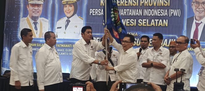 
					Nakhodai PWI Sulsel, Suwardi Thahir Komitmen Bangun Organisasi Inklusif di Era Digital