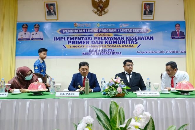 
					Bupati Toraja Utara Buka Rakor Penguatan Pelayanan Kesehatan Primer dan Komunitas